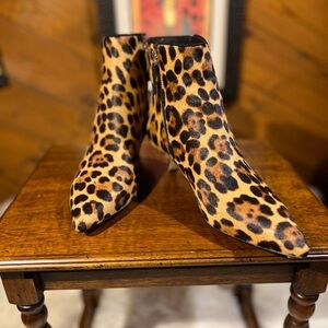 J. Crew Haircalf Emma Boot with Kitten Heel
